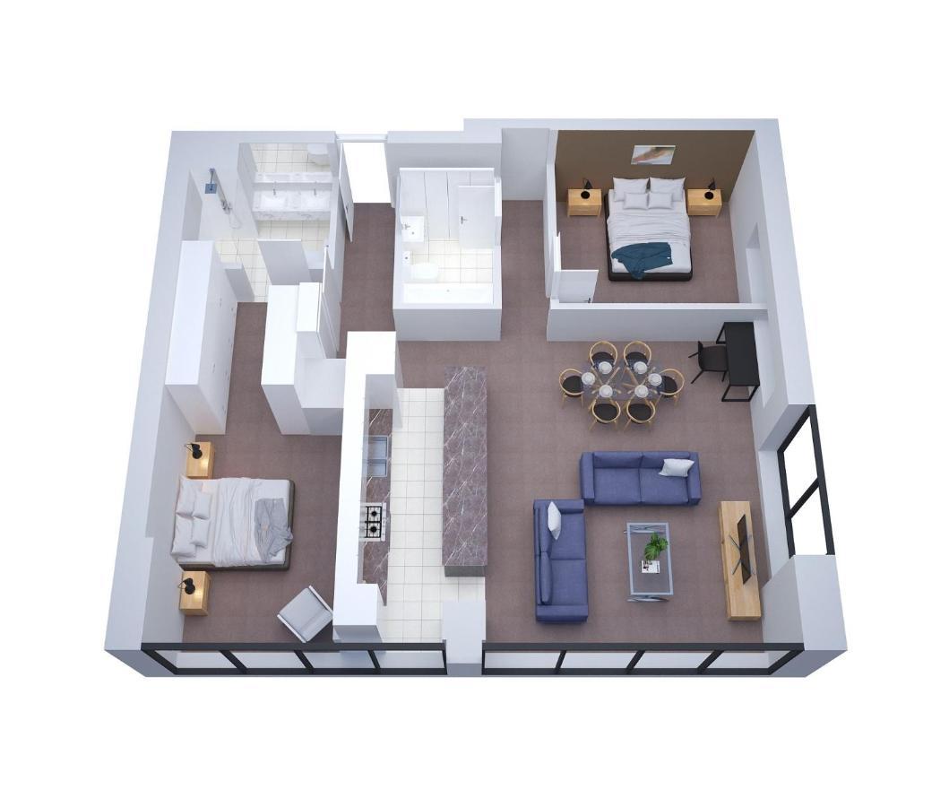 מלבורן Southbank Apartments Freshwater Place מראה חיצוני תמונה