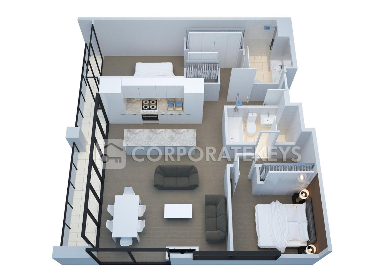מלבורן Southbank Apartments Freshwater Place מראה חיצוני תמונה